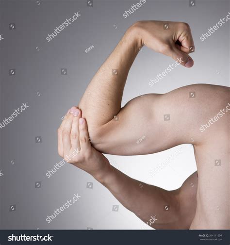 Pain Joints Hands Care Male Hands Stock Photo (Edit Now) 314111504