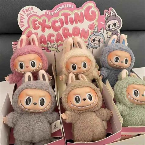 labubu blind box mystery box cute plush toy figurines