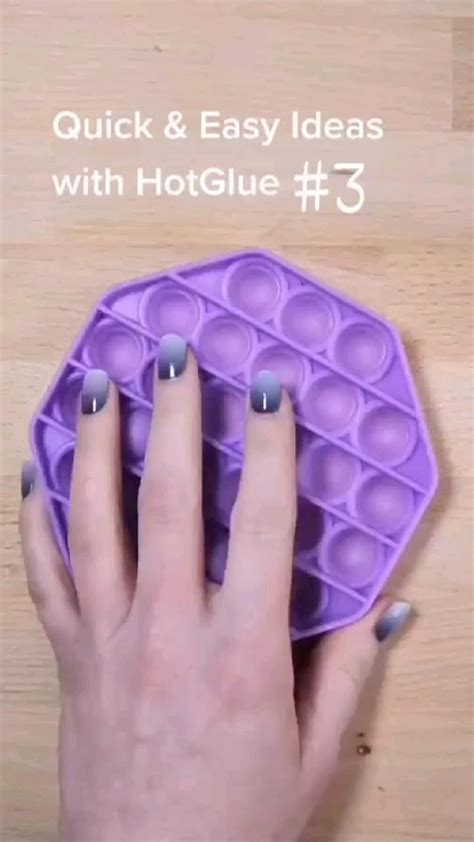 Diy hot glue push pins easy hot glue gun craft – Artofit