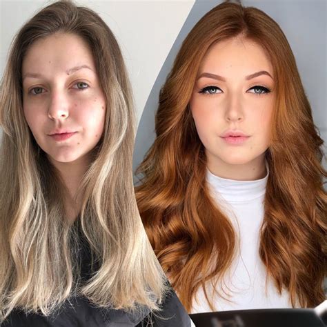 Do Ruivo Ao Loiro Mel - Do loiro ao ruivo | Cores de cabelo, Cor de cabelo ruivo, Inspiração cabelo