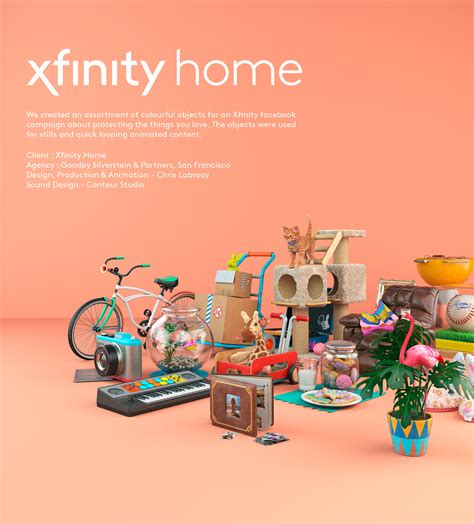 Xfinity Home on Behance