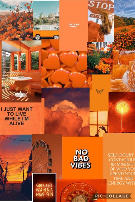 Orange aesthetic wallpaper🔥 | Orange aesthetic, Aesthetic wallpapers ...