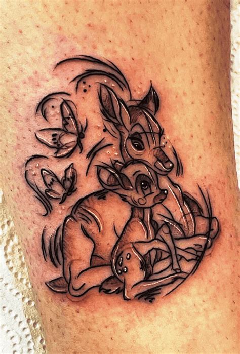 Bambi Tattoo Design Images (Bambi Ink Design Ideas) Bambi Tattoo, Birds ...