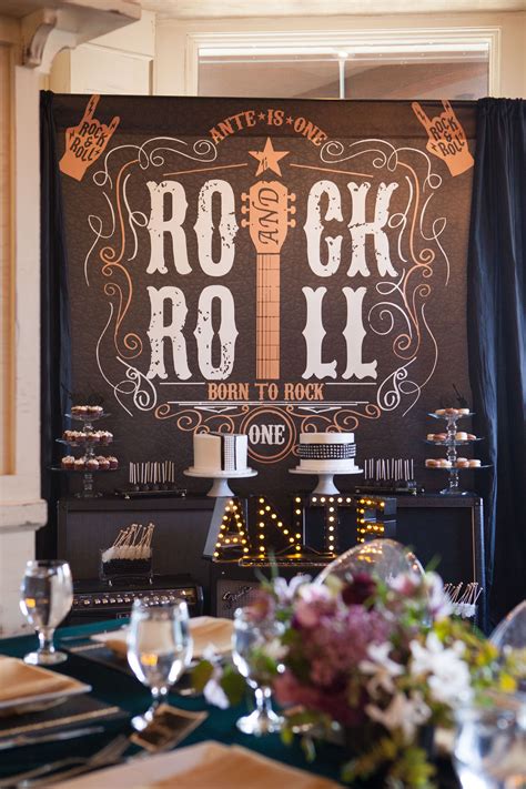 rock  roll st birthday party rock  roll birthday party rock