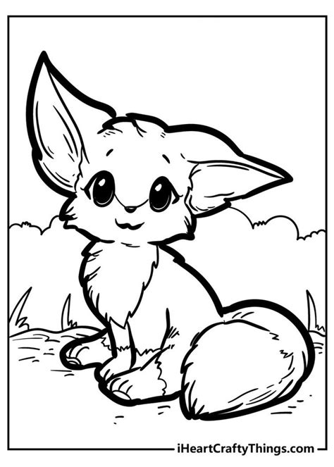 25 Easy Fox Coloring Pages (100% Free Printables)