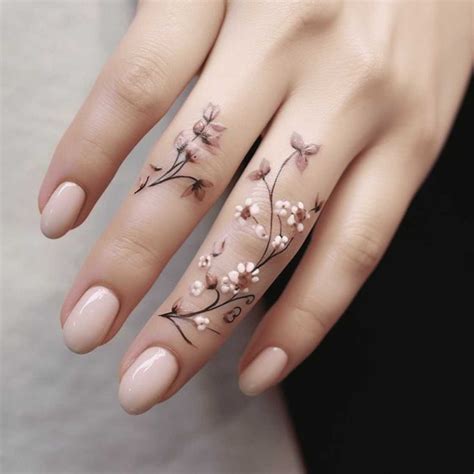 orchid finger tattoos floral tattoo ideas gallery posted  lei