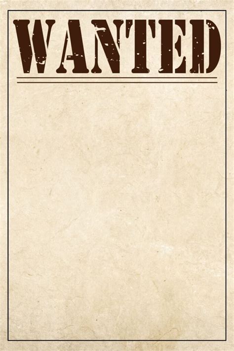 character sketch artist wanted poster template images picstankcom