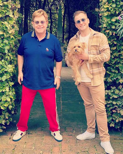 Elton John Has Lunch with 'Lovely' Taron Egerton