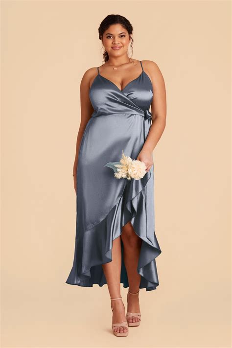French Blue Bridesmaid Dresses | Birdy Grey