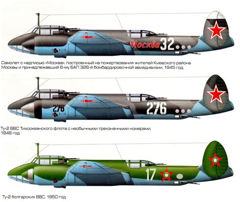 Окраска Ту-2