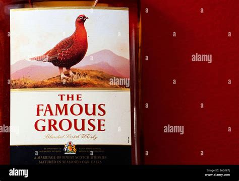 Famous Grouse Whisky High Resolution Stock Photography and Images - Alamy