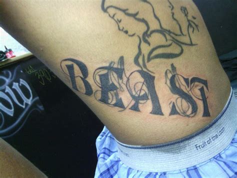 beast tattoo by 216tattoos on DeviantArt