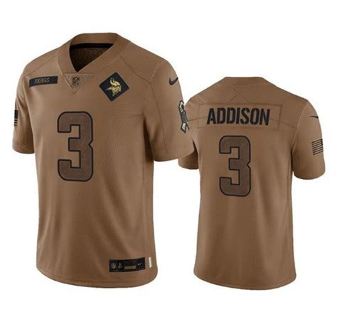 Vikings Jordan Addison 2023 Salute To Service Jersey – US Sports Nation