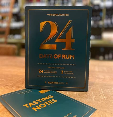 Rum Advent Calendar 2022 24 days of rum - Exclusieve Wijnshop