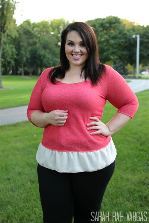 My Top Plus Sized Bloggers: Sarah Rae Vargas Blogger @ Ravings By Rae