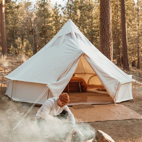 canvas bell tents glamping tent rental  canvas tent gear