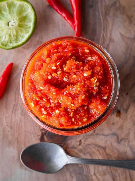 sambal oelek    indonesian fermented chili paste urban