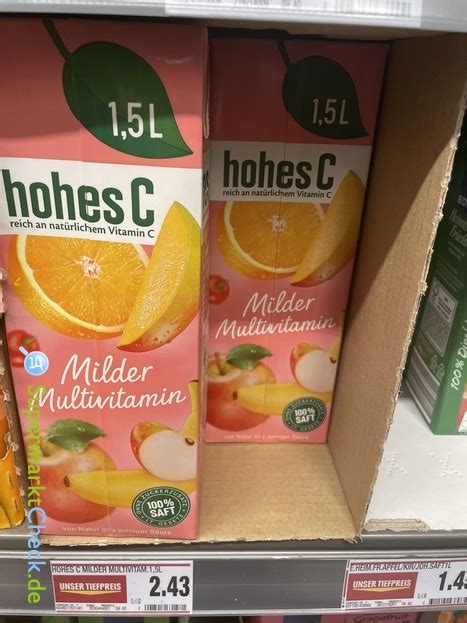 Rewe Sortiment: Saft - Preis & Angebot | SupermarktCheck