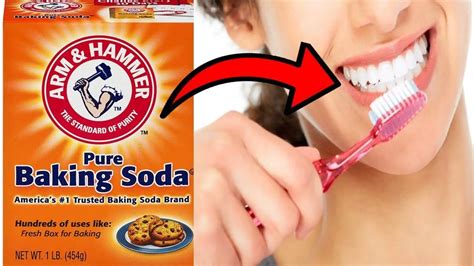 how to clean teeth with baking soda