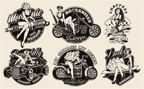 simple pin up art few colors fire devil 1