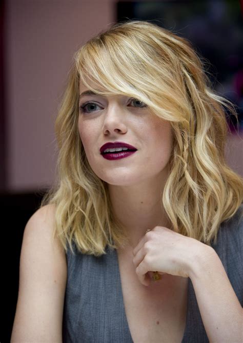 Emma Stone Blonde Photoshoot