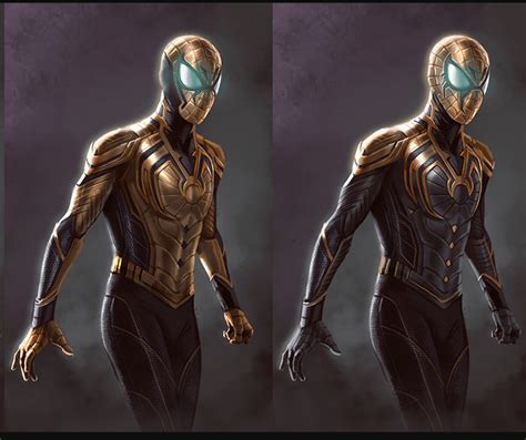 Spider-man Vibranium Wakandan Suit by Jason Pastrana. Shuri and Peter ...