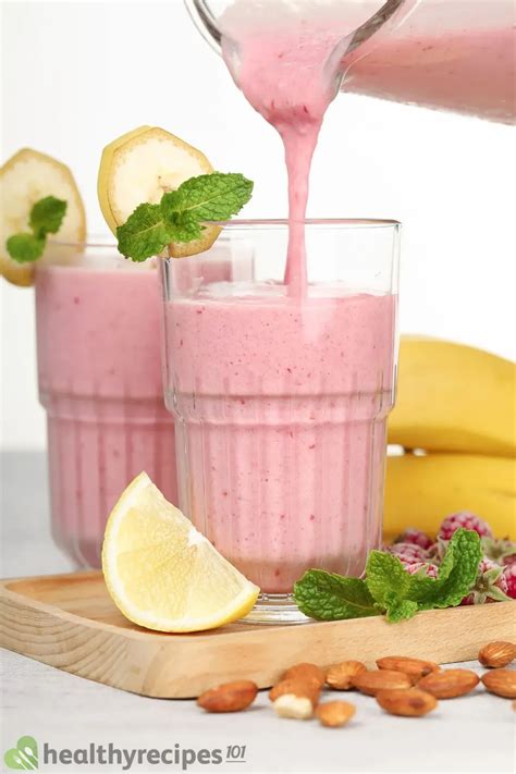 Raspberry Banana Smoothie Recipe - Beautiful and Packed With Flavor