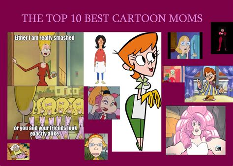 The Top 10 Animated Moms by Abbinurmel on DeviantArt