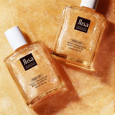 Мерцающая сыворотка для тела Jlisa Yeast Fragrance Body Gloss Oil, 50 ...