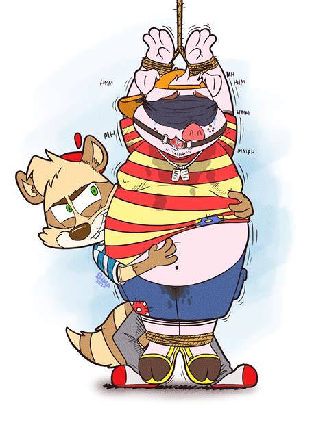 Leudolf the Pig in Tickling Torture by Bimbeaver on DeviantArt