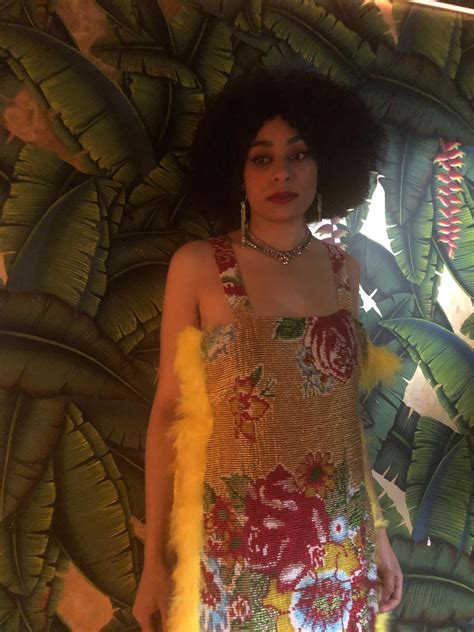 CELESTE - THE SOULFUL SINGER - WEARING MY VINTGE NECKLACE AT ANNABEL'S