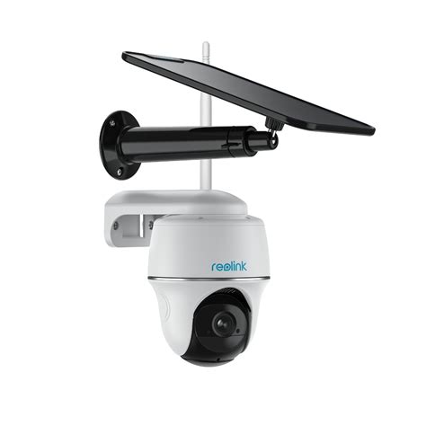 Security Camera Wireless Outdoor, Pan Tilt Solar Powered with 2K Night