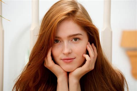 Jia Lissa, redhead, women indoors, model, pornstar, women, face