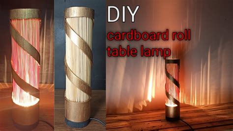table lamp  waste materials  lester watkins blog