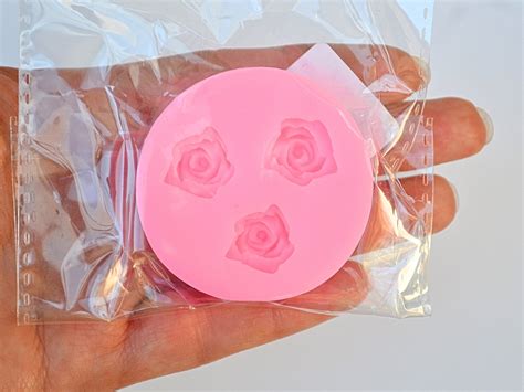 ROSE MOLD, Roses Mold, Silicone Floral Mold, Mini Flower Mold, Jewelry