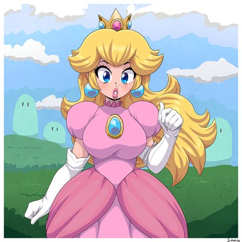 Princess Peach Thicc, Super Hot Princess Peach 3 by ShadowNinjaMaster
