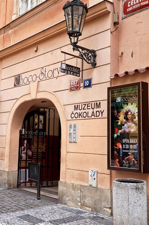 Czech Republic. Prague. Chocolate Museum. 15 June 2016. Editorial Photo ...