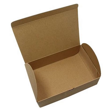 single wall  ply thin corrugated packaging box  piece