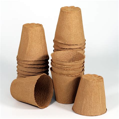 4" Naked Pots - Seedling Pots Made from Natural Spruce Fibers – Daniel