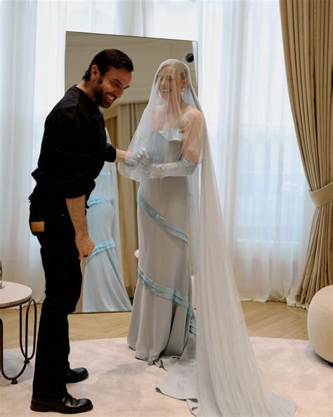 Chloe Grace Moretz & Kate Harrison Unveil Wedding Dresses with Louis