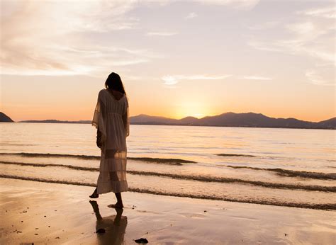 images sun beach girl sky sea body  water vacation