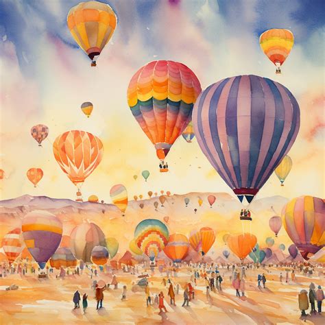 Hot Air Balloon Festival Art Free Stock Photo - Public Domain Pictures