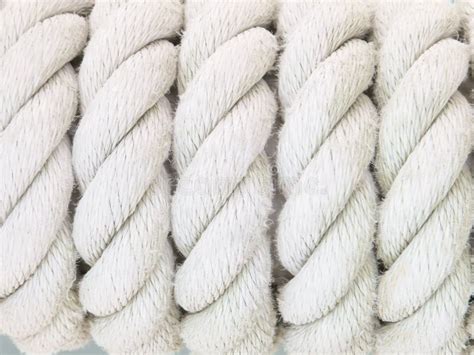 Texture Image of White Rope Stock Photo - Image of knot, curves: 60939360