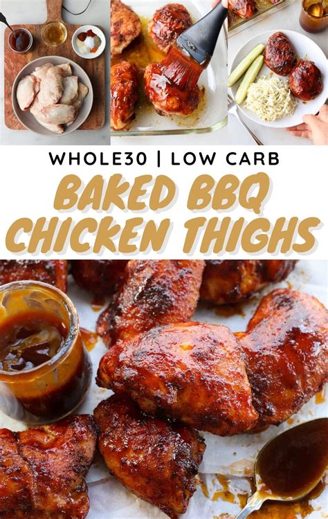 Easy Baked BBQ Chicken Thighs | Cook At Home Mom