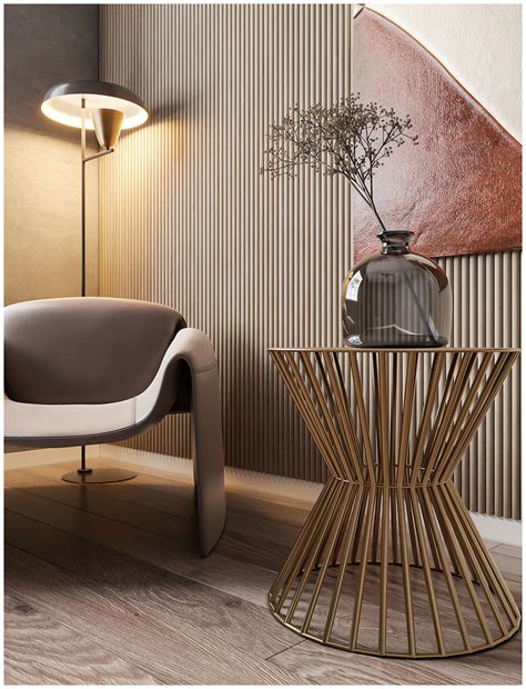 Corner wall on Behance
