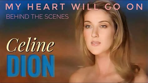CELINE DION 🎬 Interview; On the set of "MY HEART WILL GO ON" video 🎶 ...