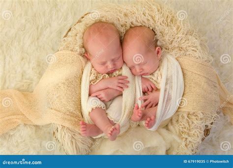 cute identical twins sleeping babies