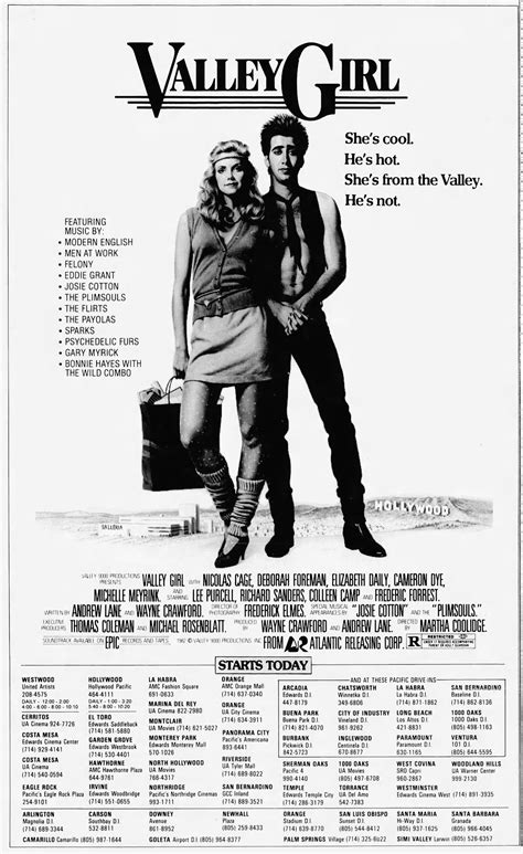 Happyotter: VALLEY GIRL (1983)