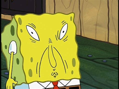 40 Hilariously Strange SpongeBob Faces