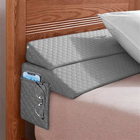 EUHAMS Queen Size Bed Wedge Pillow - Bed Gap Filler Mattress Wedge